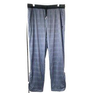 And1 Basketball Warmup Track Pants Mens 2XL Dark Gray Drawstrings Overlay